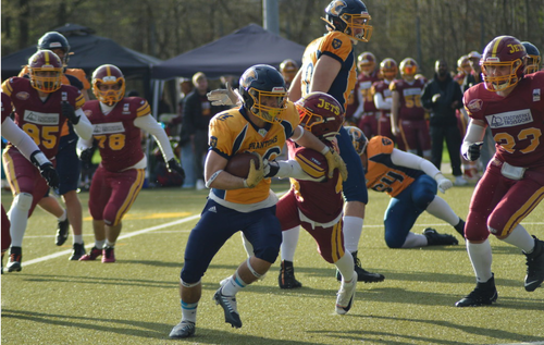 Maximilian Derbeck, Wiesbaden Phantoms gegen Troisdorf Jets