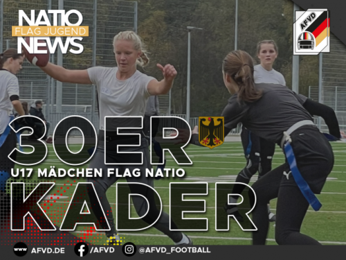 U17 Flag Mädchen 30er Natiokader
