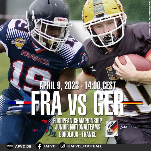 U19 Länderspiel Frankreich vs. Deutschland