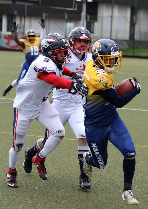 Sebastian Sell #38 machte ein starkes Spiel