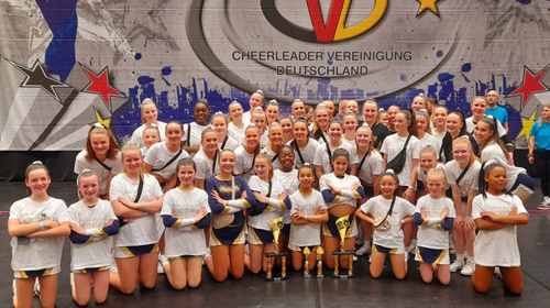 Wiesbaden Phantoms Cheerleader Deutsche Meisterschaft 2023