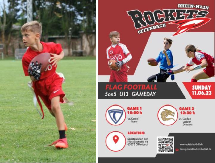 Rockets U13 Flag Day