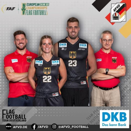 DKB sponsort Flag Nationalmanschaften