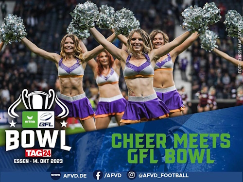 Cheerleading meets GFL Bowl