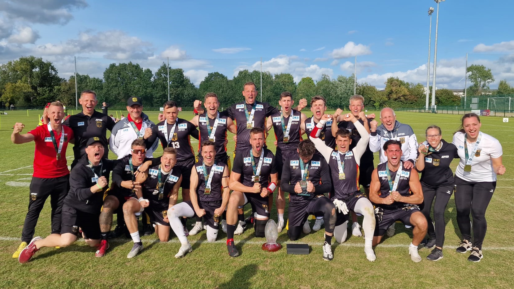 Flag Football Herren Nationalmannschaft Europameister 2023