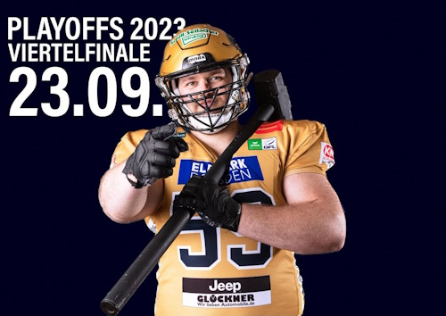 Dresden Monarchs erwarten im Viertelfinale die Saarland Hurricanes