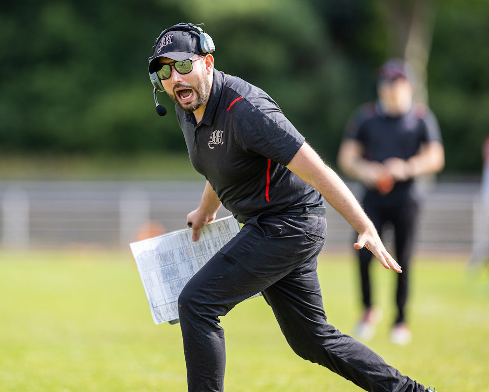 Mercenaries Headcoach Augie Stevens