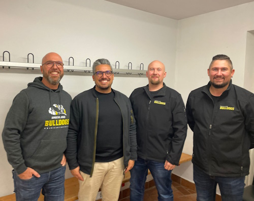 vlnr: Michael Sandner, Philipp Butz, Robert Meier, Andreas Graf