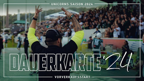 Unicorns Dauerkarten 2024