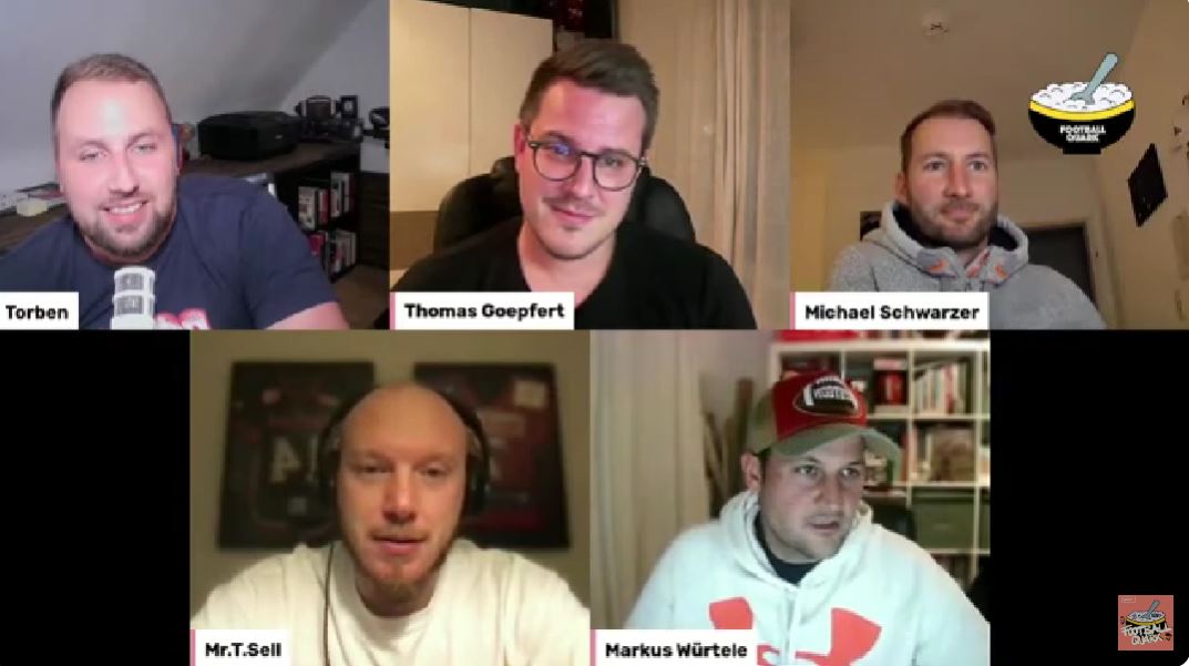 Schreenshot Footballquark mit Thomas Goepfert