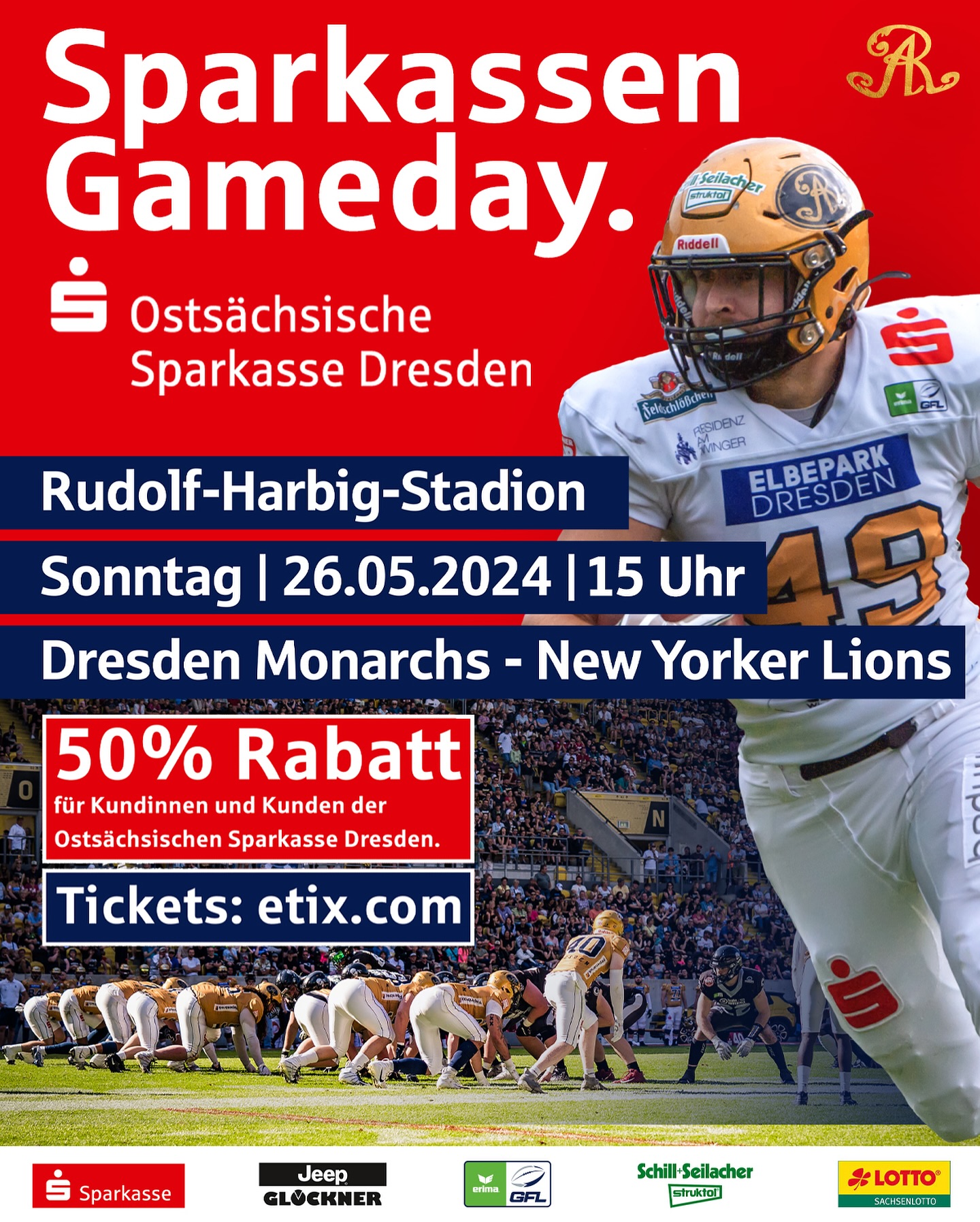 Dresden Monarchs Sparkassen Game Day