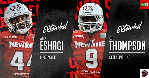 Alex Eshagi und OJ Thompson