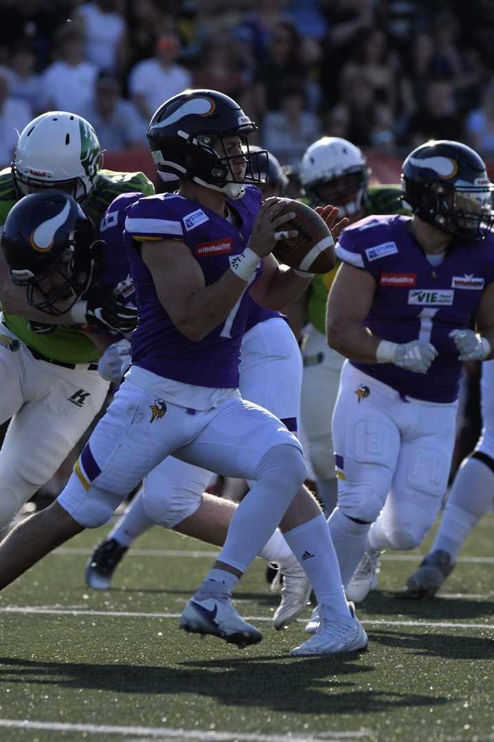 Machtdemonstration der Vikings gegen die Salzburg Ducks