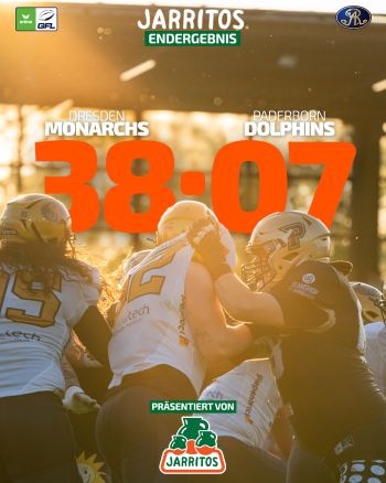 Dresden Monarchs starten mit Sieg