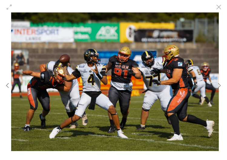 AMBERG MAD BULLDOGS gegen die Neu Ulm Spartans