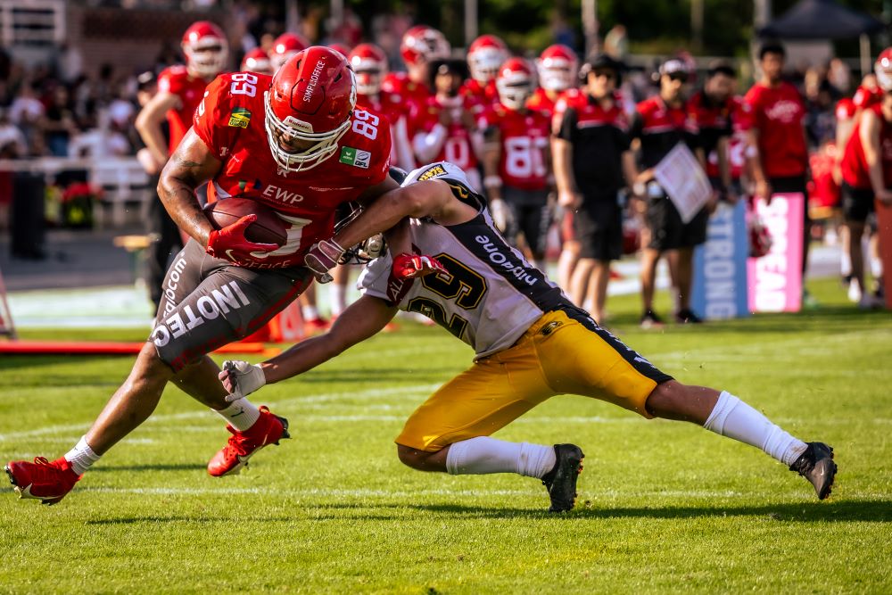 Potsdam Royals schlagen die Berlin Adler mit 58-0