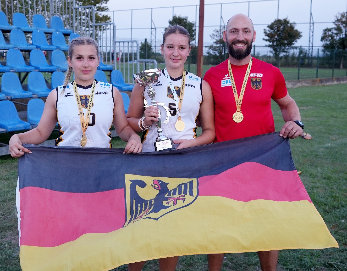 Rockets stellen Europameister in der Klasse U15 Mixed