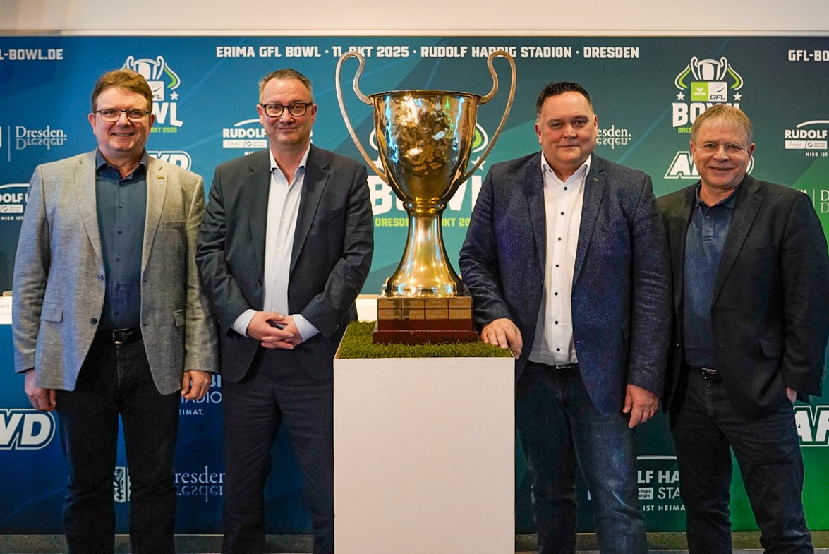 AFVD richtet ERIMA GFL Bowl in Dresden aus