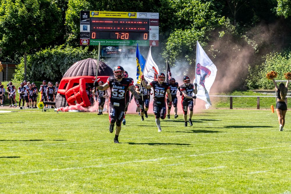 Die Solingen Paladins empfangen die Cologne Crocodiles zum nächsten Heimspiel im Walder Stadion